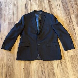 Lauren Ralph Lauren Dark Brown/Grey Men's Blazer